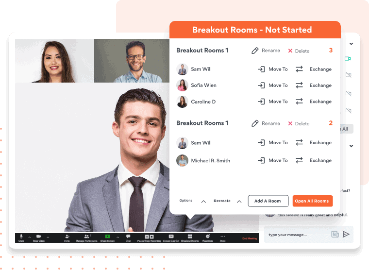 Virtual Breakout Rooms