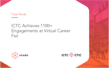 ICTC Achieves 1100+ Engagements at Virtual Career Fair